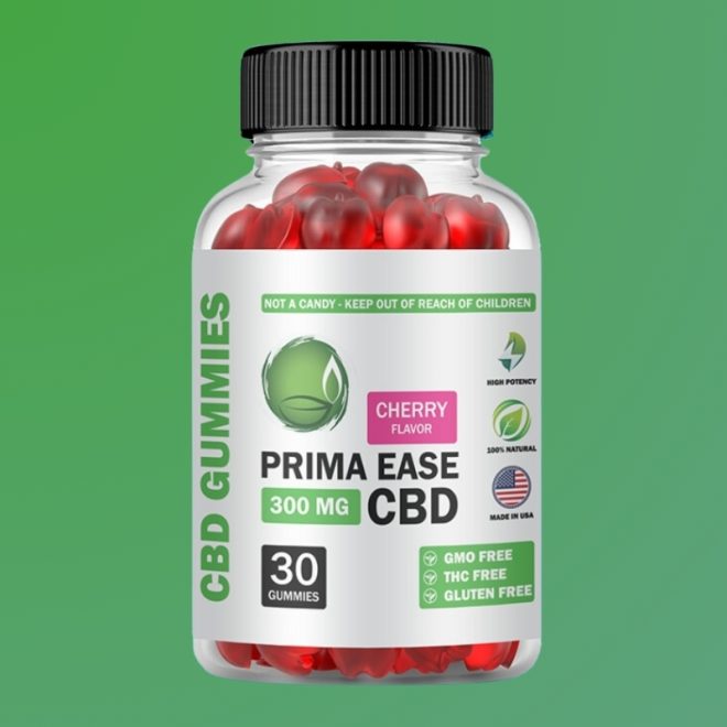 Prima Ease Cherry CBD Gummies